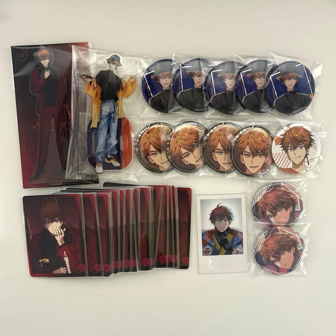 にじさんじ 北見遊征 3SKM アクスタ 缶バッジ カード チェキ まとめ売り