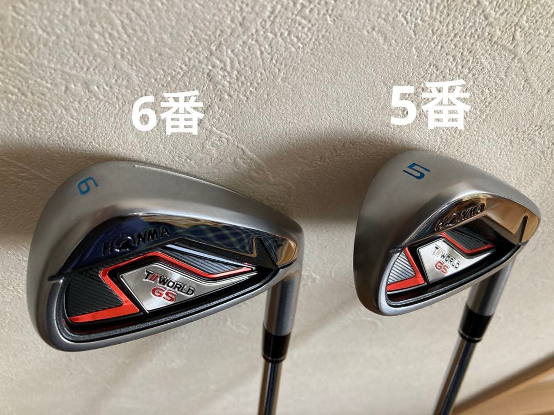 【お買い得:美品】本間ゴルフ　GSアイアン（11番〜5番）7本＋（おまけ付き）