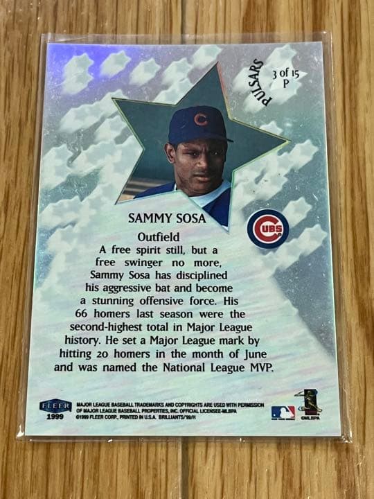 その他 1999 Fleer Brilliants Pulsars Sammy Sosa