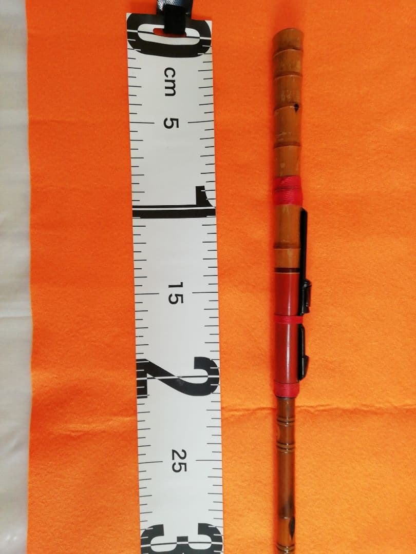 和竿　ハゼ竿　竹竿　2.5m ほぼ未使用品