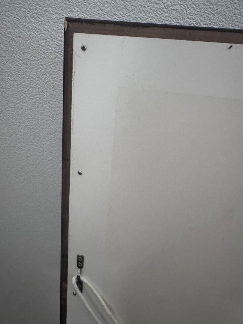 Donald’s 作　風景画 ドアと庭の油彩画