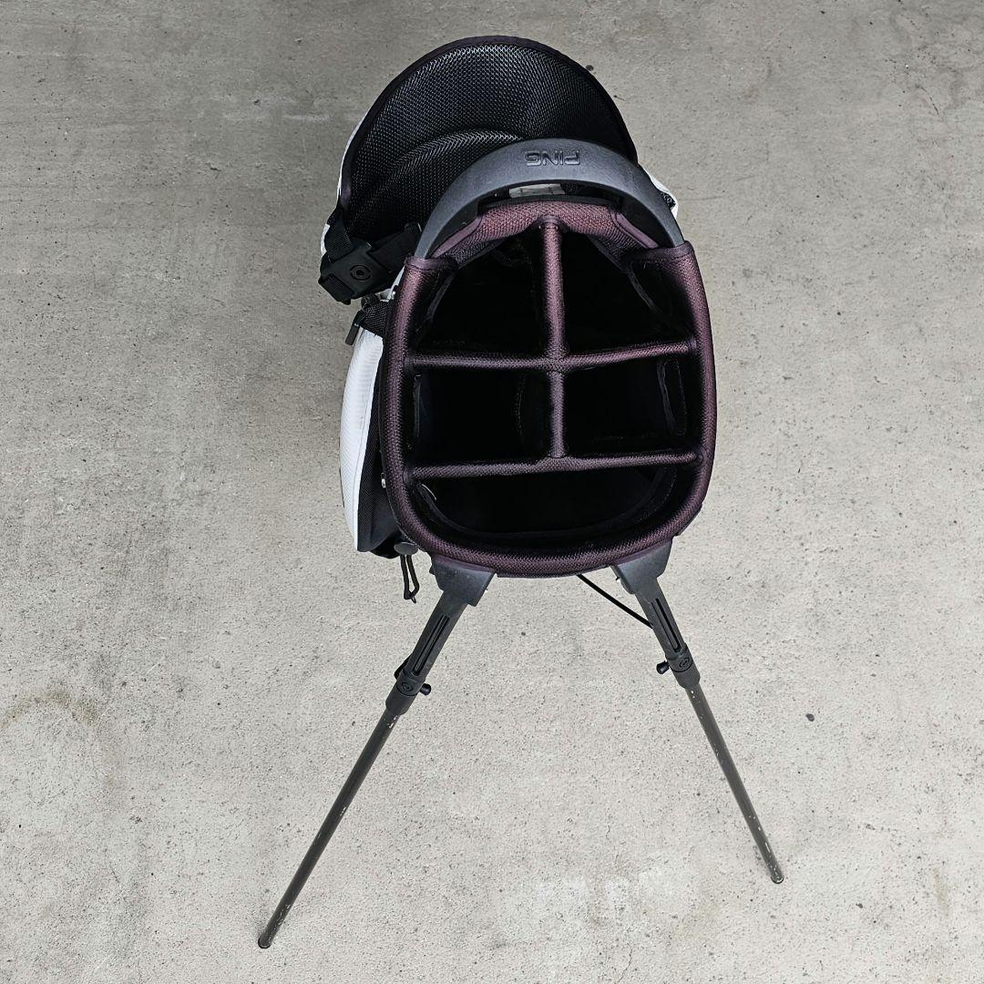 PING HOOPER TOUR キャディバッグ ホワイト9.５型
