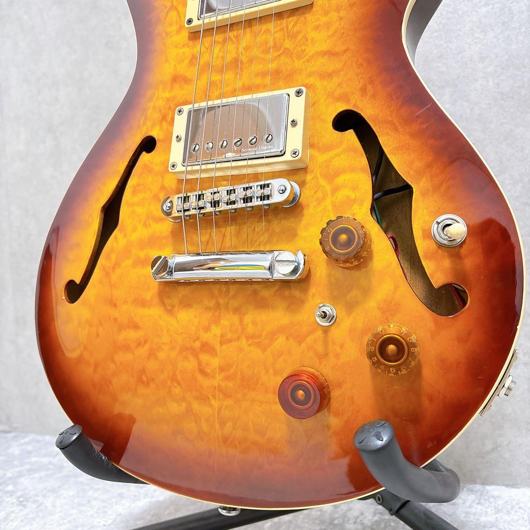 Cort M-Custom コルト カスタム フルアコ キルトトップ ギター