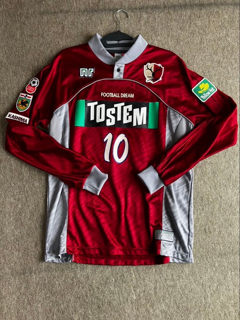 鹿島アントラーズユニホーム　98年ピンクタグ