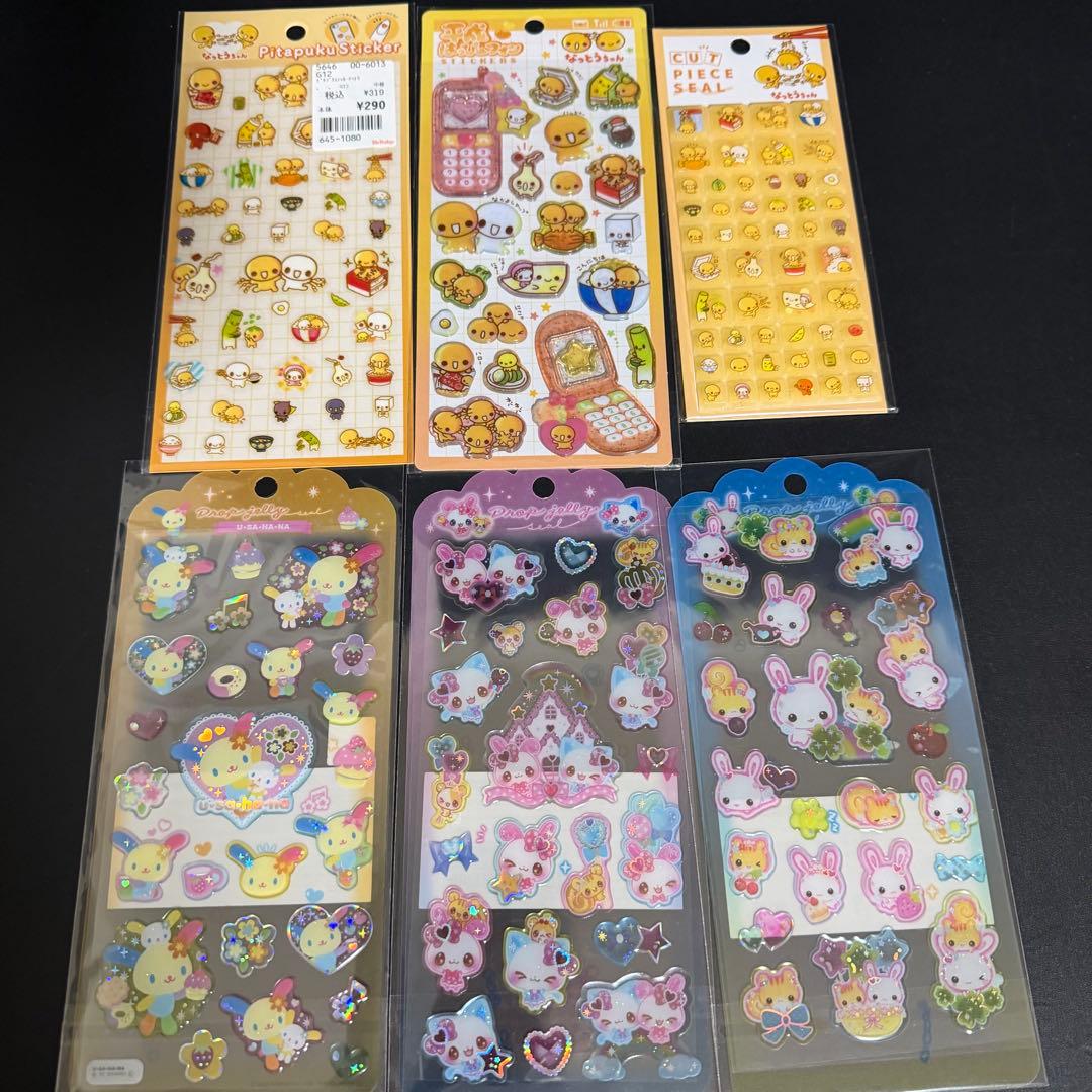 ボンボンドロップ 平成はっぴーフォン タイル シール帳 シール 40点まとめ売り