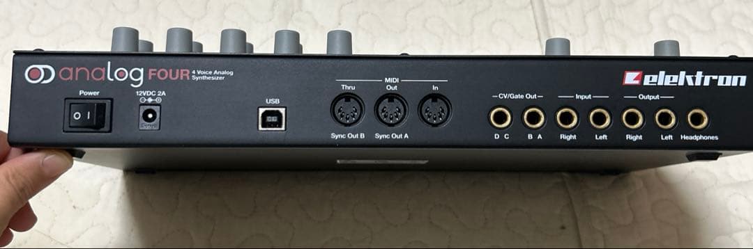 【fastpacker様】 Elektron Analog Four MK1