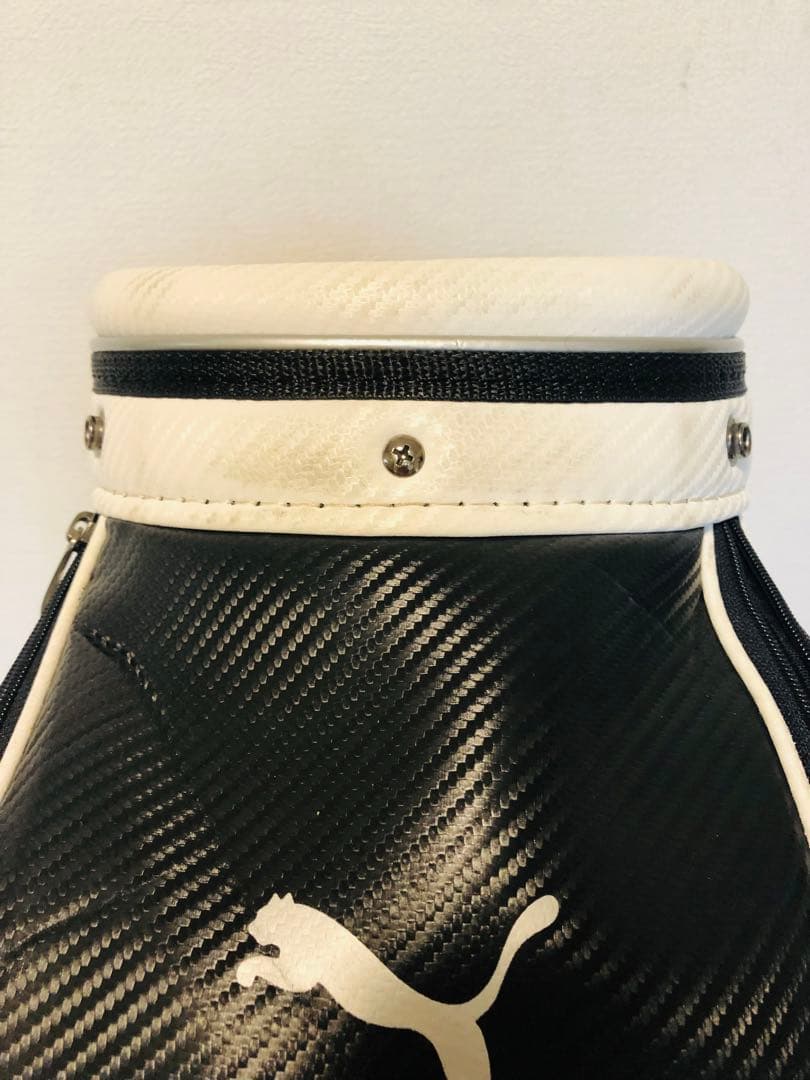 【送料込み】廃盤希少　PUMA プーマ キャディバッグ　ゴルフバッグ