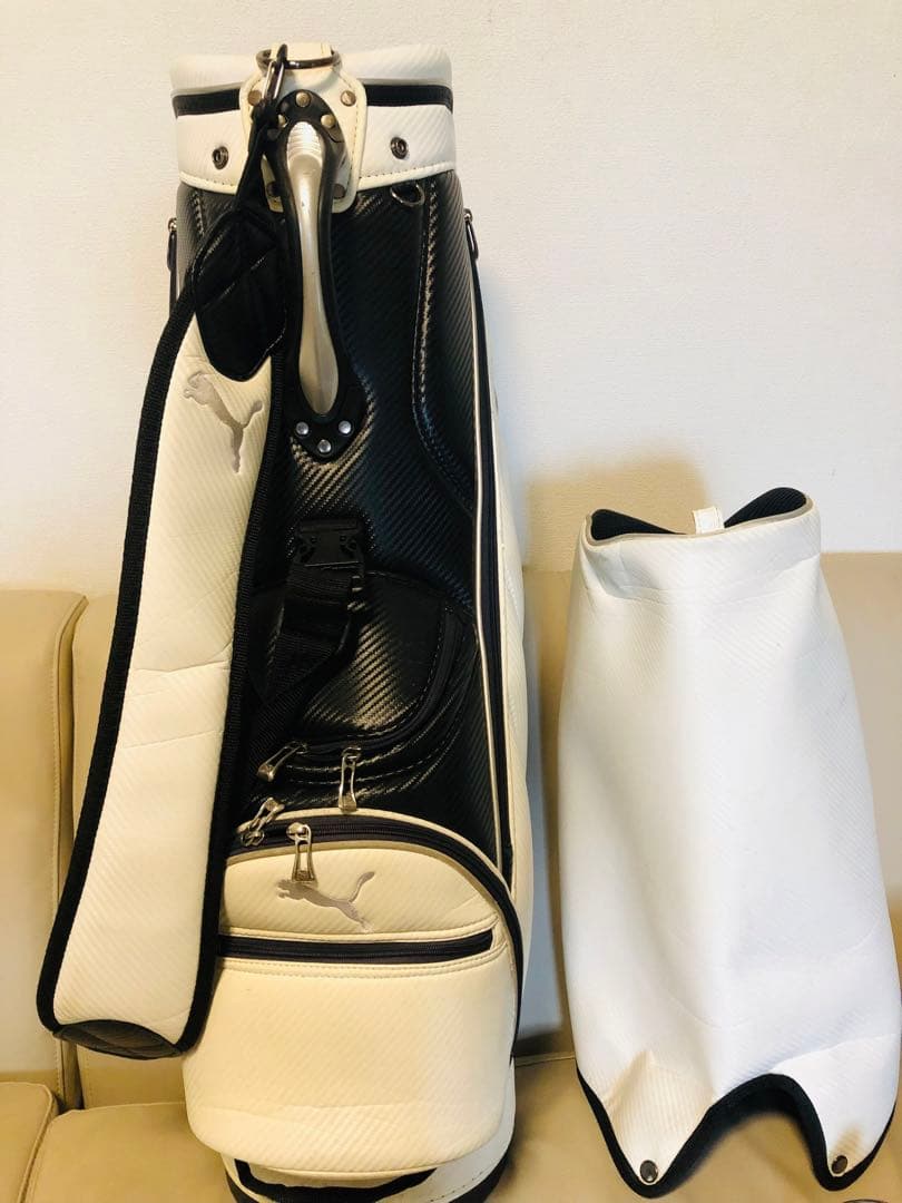 【送料込み】廃盤希少　PUMA プーマ キャディバッグ　ゴルフバッグ