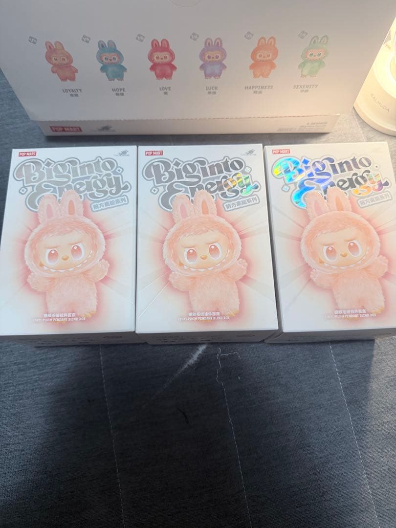 k*e様 Labubu Big into Energy 国内正規品　未開封　3個
