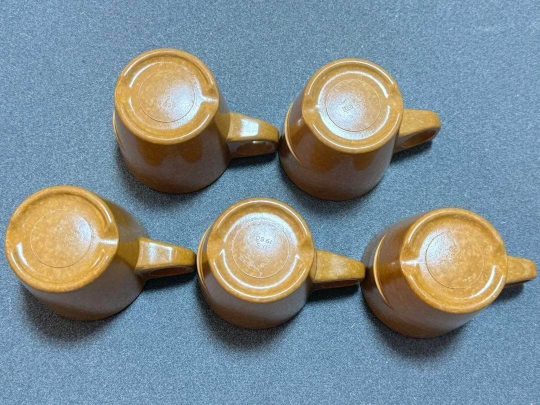 米軍 実物 メラミン カップ 5個