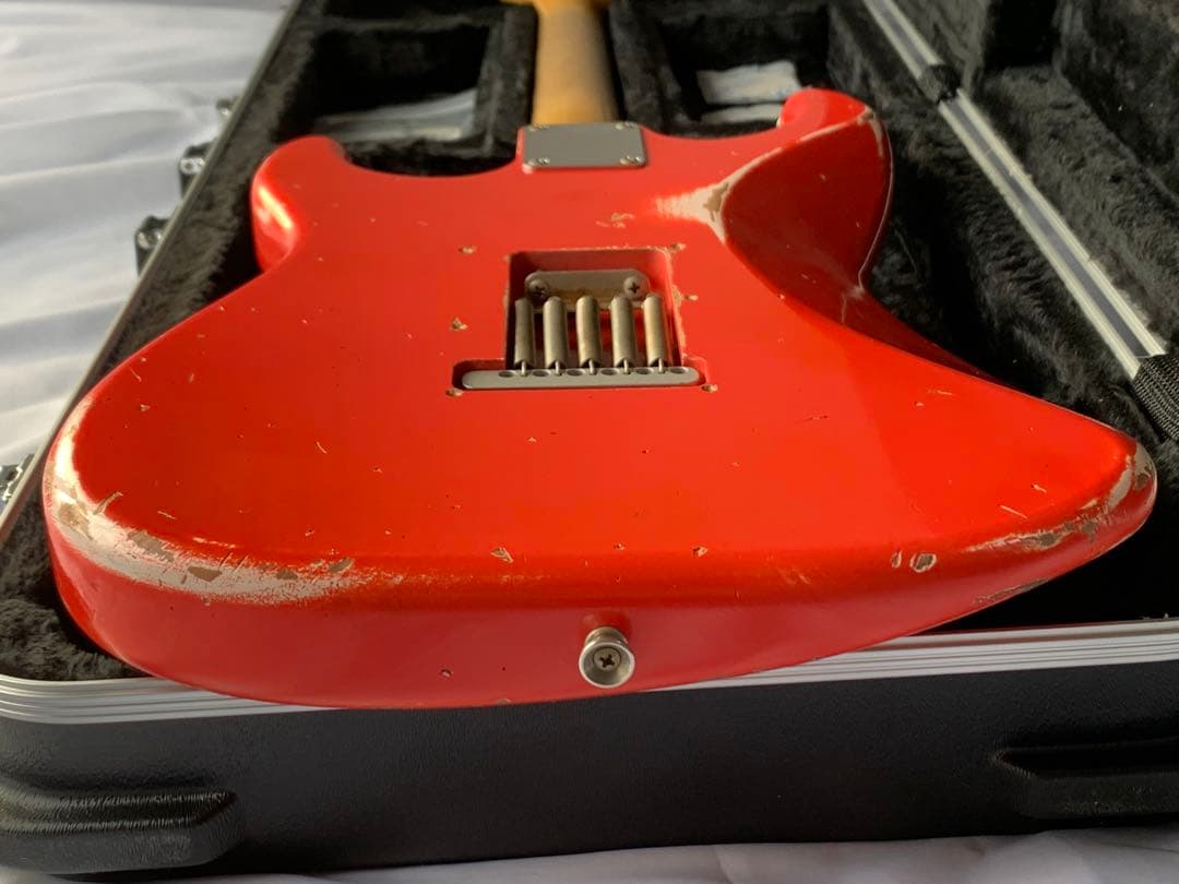 ギター SCOOP CREATION WORKS ST-62 fiesta red
