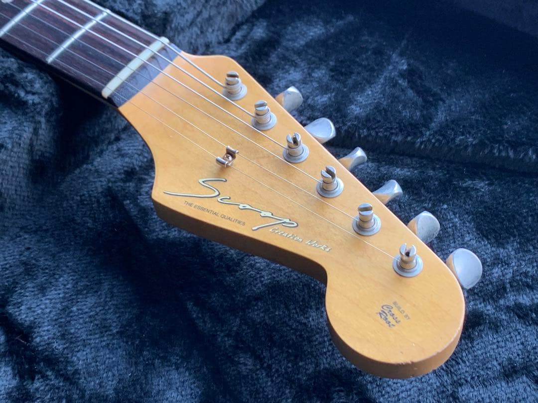 ギター SCOOP CREATION WORKS ST-62 fiesta red