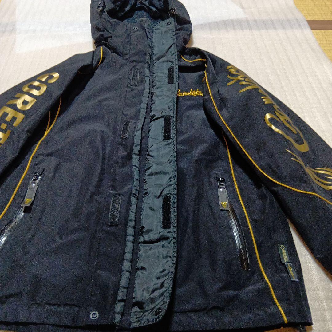 がまかつゴアテックスレインスーツGM3412 サイズL中古品