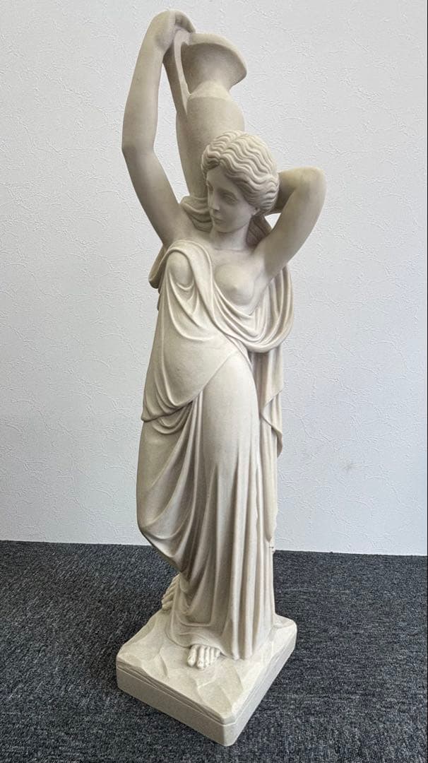 【特大 希少】 水を汲む乙女像 ヴィーナス像 石膏像 約95cm