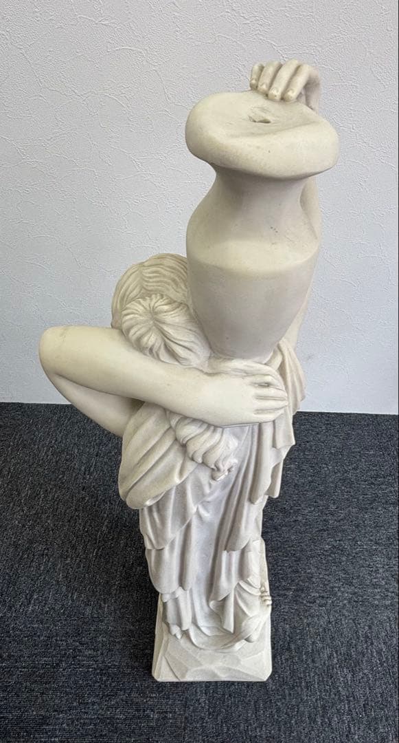【特大 希少】 水を汲む乙女像 ヴィーナス像 石膏像 約95cm