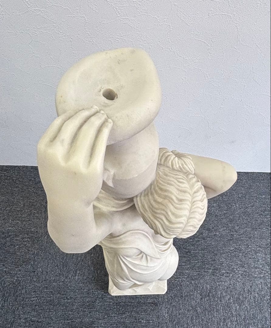 【特大 希少】 水を汲む乙女像 ヴィーナス像 石膏像 約95cm