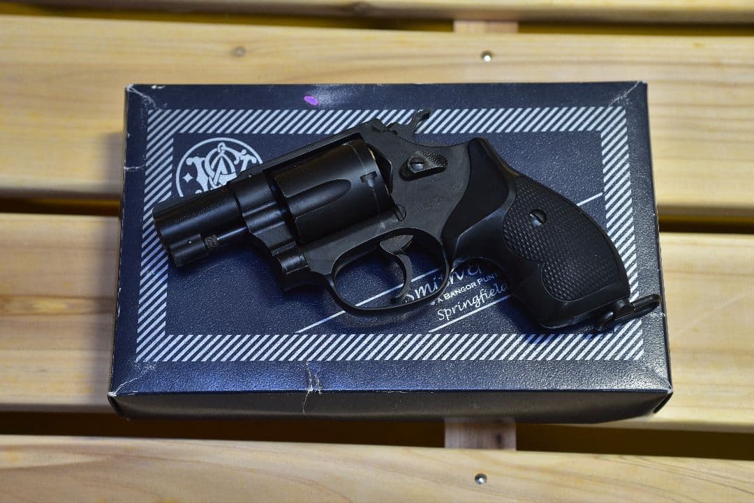 タナカ ガスガン S&W M37 j-police ヘビーウエイト