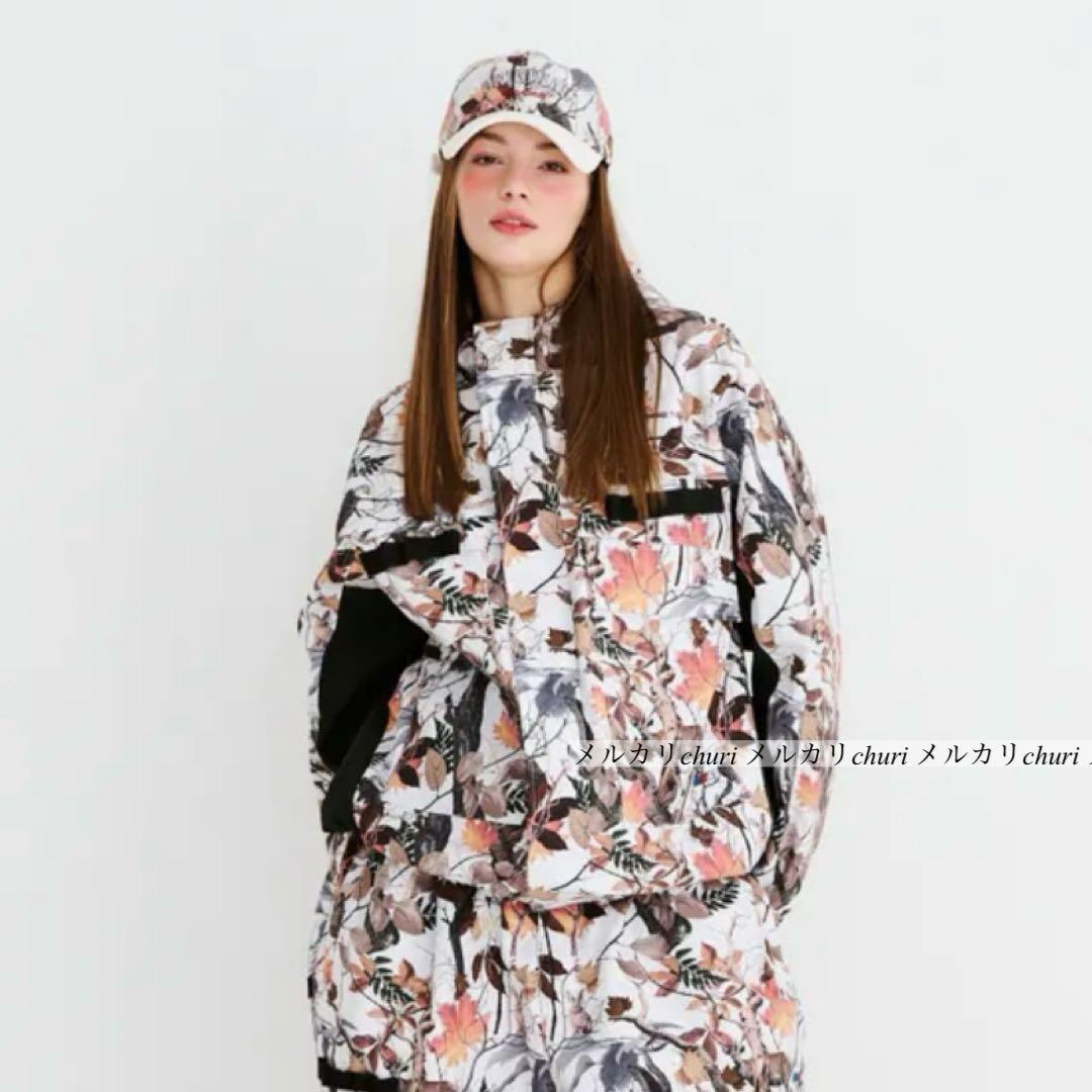 【BSRABBIT】ビエスラビットMサイズ 24-25 スノボウェアジャケット柄