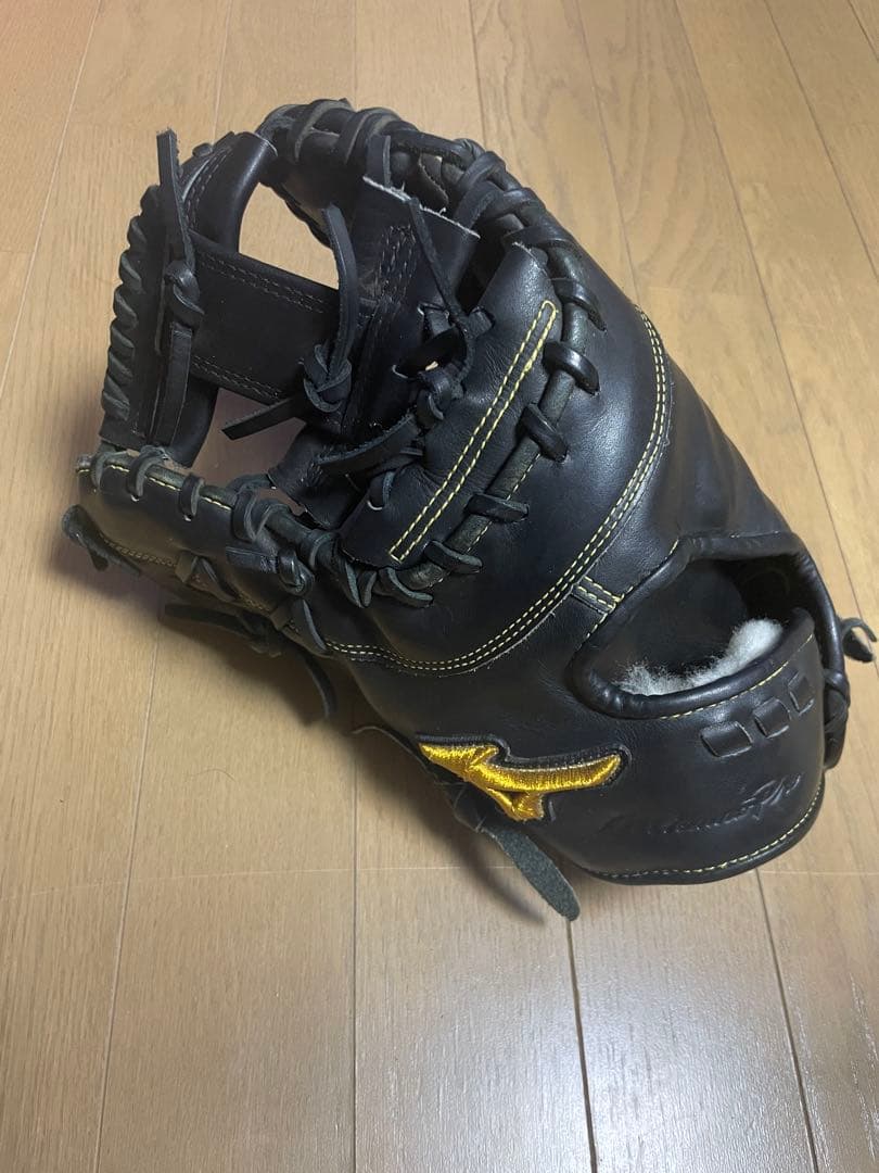 Mizuno Pro ブラック 軟式グローブ