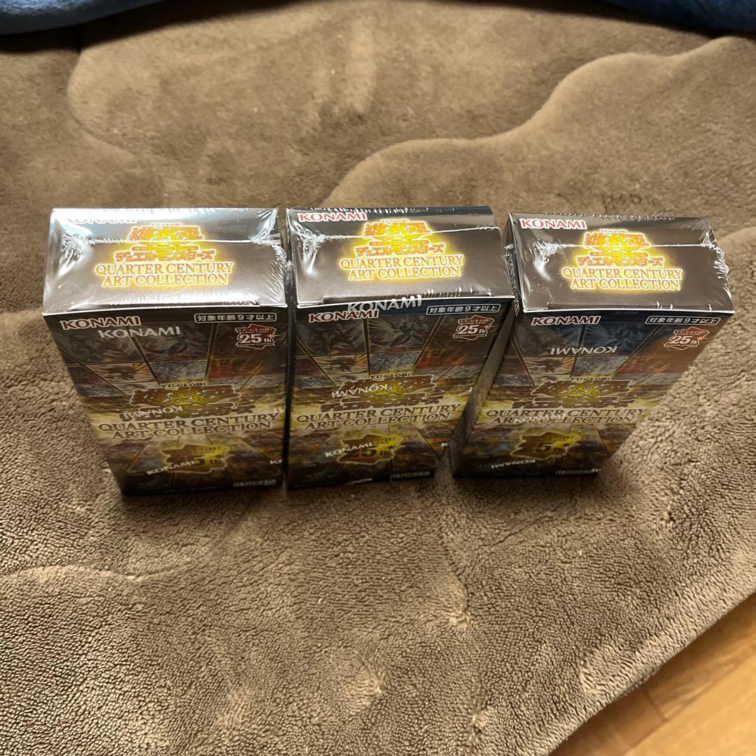 遊戯王アートコレクションシーリング付きパック３ボックス