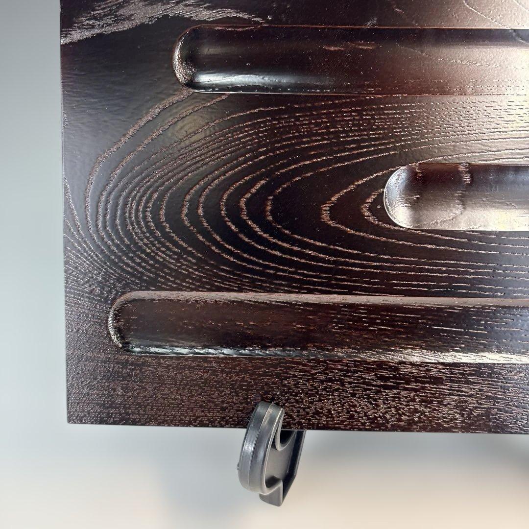 【中古品】茶道具　前端雅峯造　淡々斎好　鉋目小板（共箱）