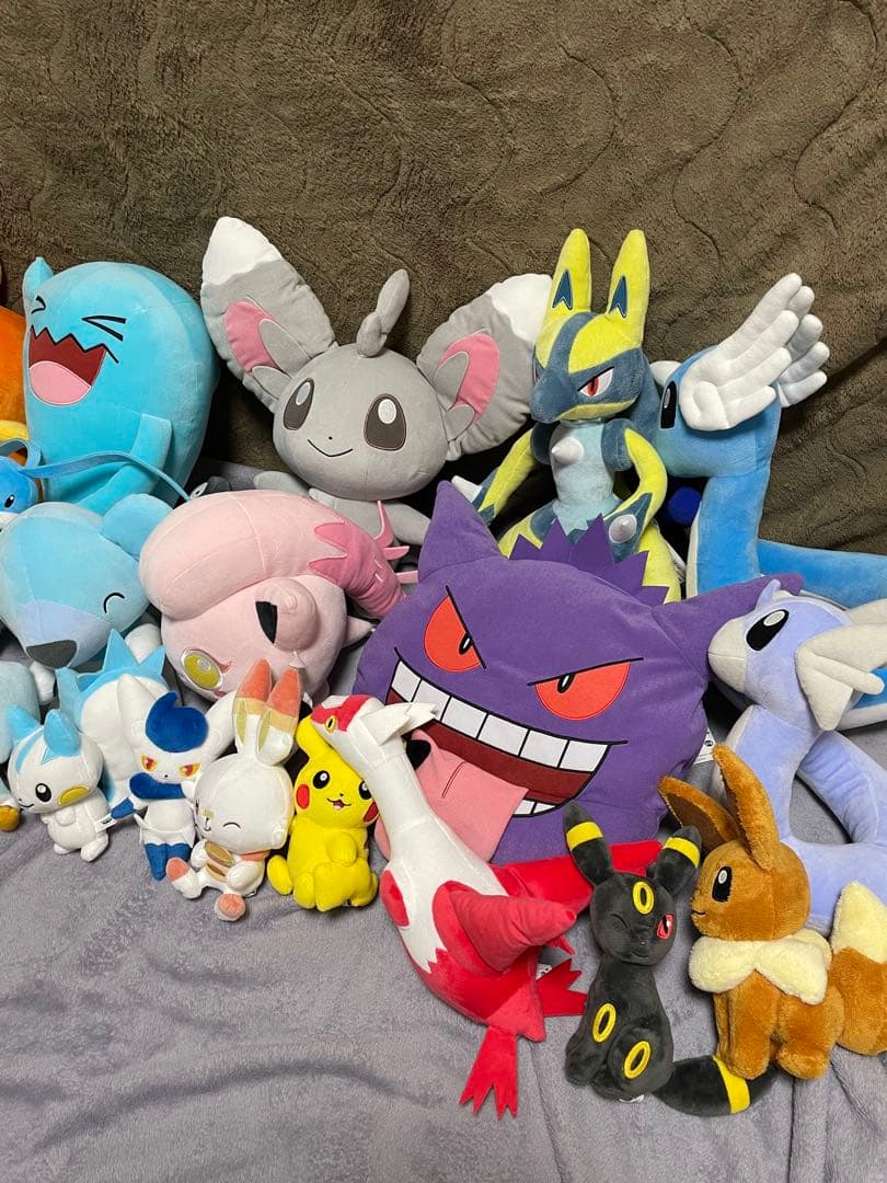 ポケモン　ぬいぐるみ　まとめ売り　21体