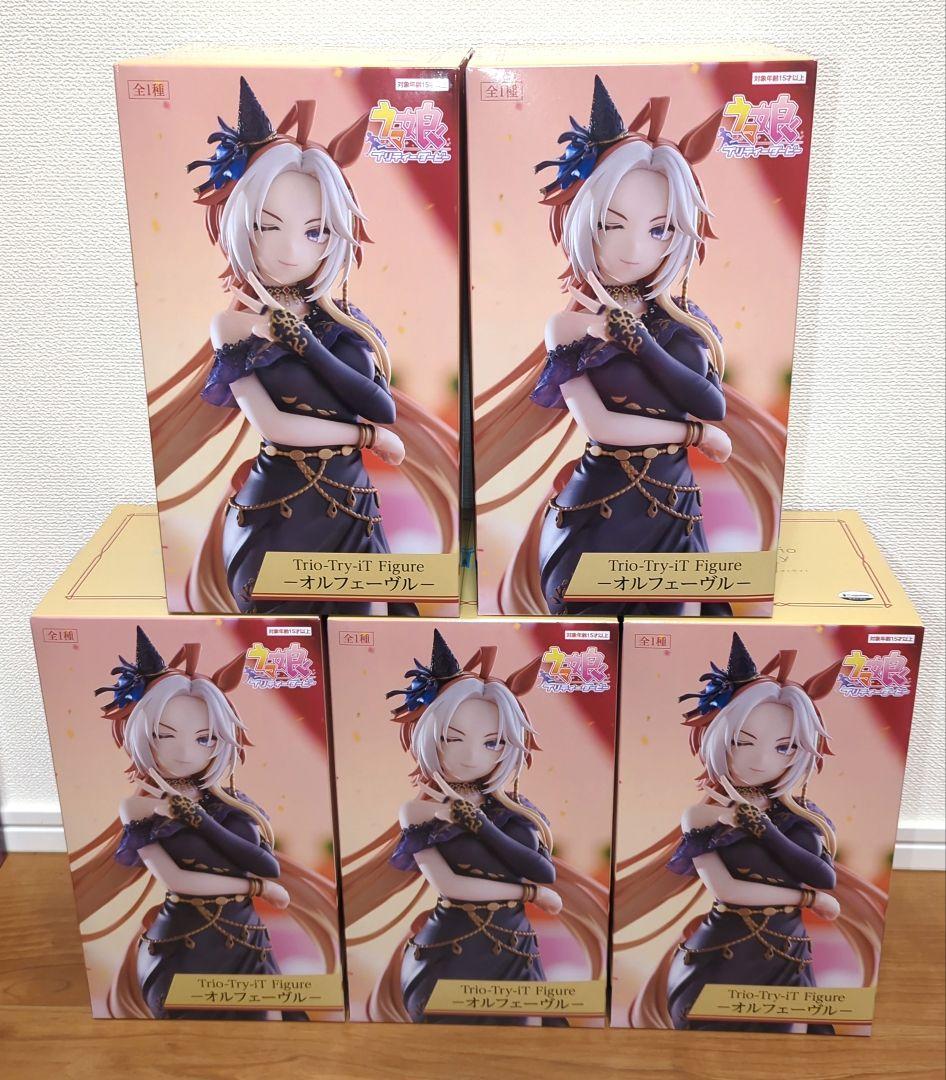 5個セット ウマ娘 Trio Try iT オルフェーヴル ラウンドワン