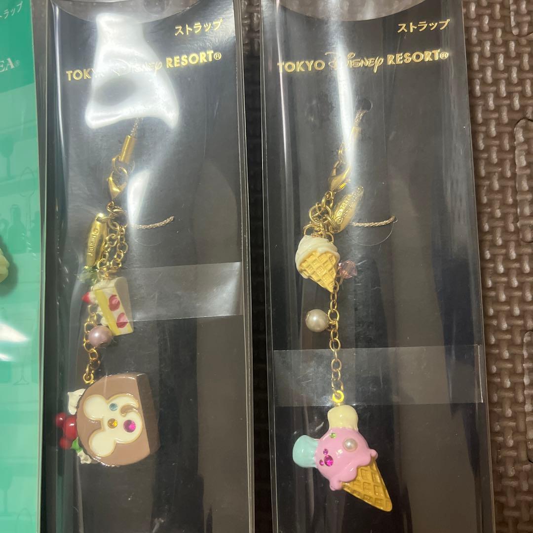 東京ディズニーリゾート　ストラップ　４種類