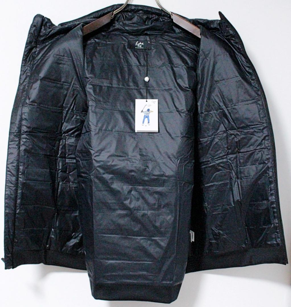 新品 イーストサイドゴルフ ジップアップ パーカーベスト Lサイズ 紺