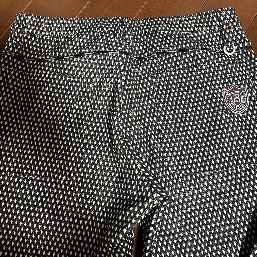 パーリーゲイツ TEXBRIDストレッチヘリボーンパンツサイズ5