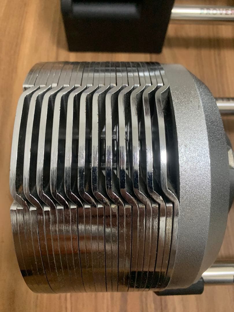 PROVERBELL 41.5kg 可変式ダンベル シルバー 埼玉県引き取り限定