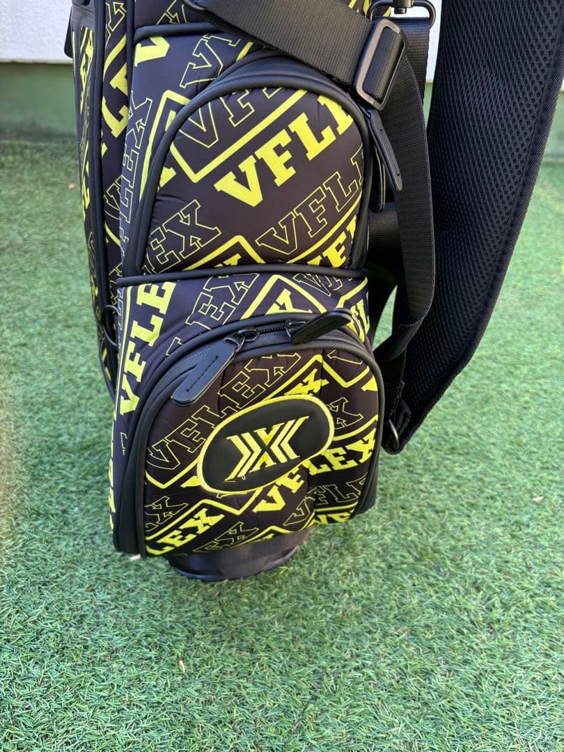 Ｖフレックス　スタンド　キャディバッグ　ゴルフバッグ　新品　ブラック　イエロー
