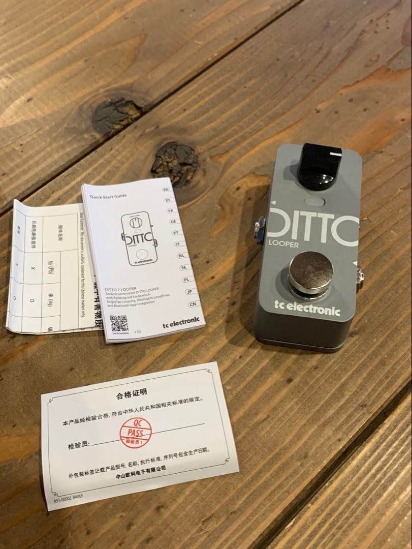 tc electronic DITTO2 looper ルーパー