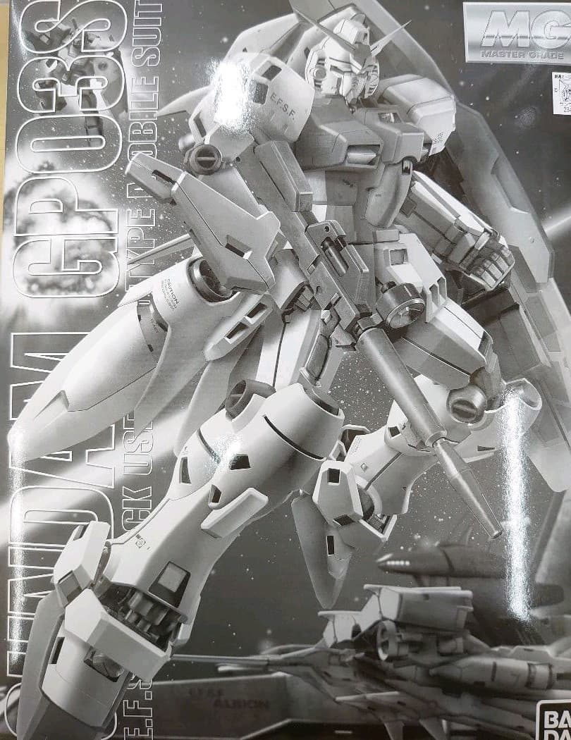 ガンプラ。1/100MG.RX-78GP03Sガンダム試作機3号機ステイメン。