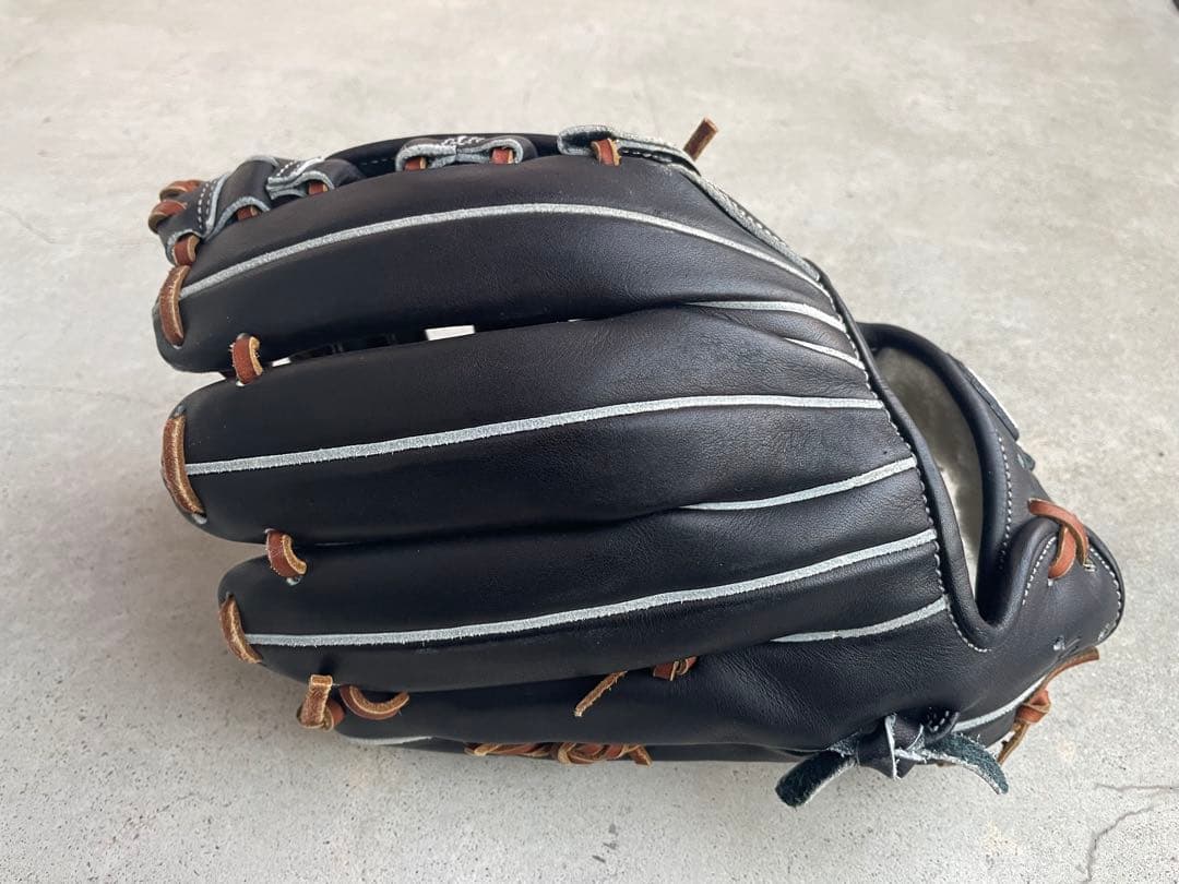 実使用 支給品 久保田スラッガー グラブ グローブ 硬式 内野 高校野球対応