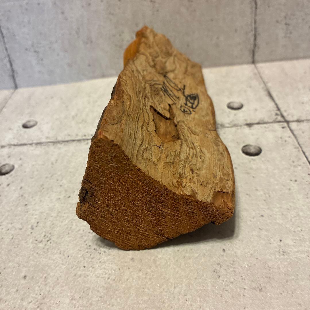 アメリカ　folk art ヴィンテージ　木製彫刻 約15cm