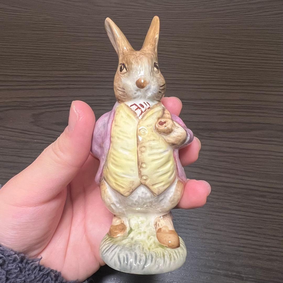 【英国製】ベスウィック ピーターラビット フィギュリン 6体セット 陶器 置物
