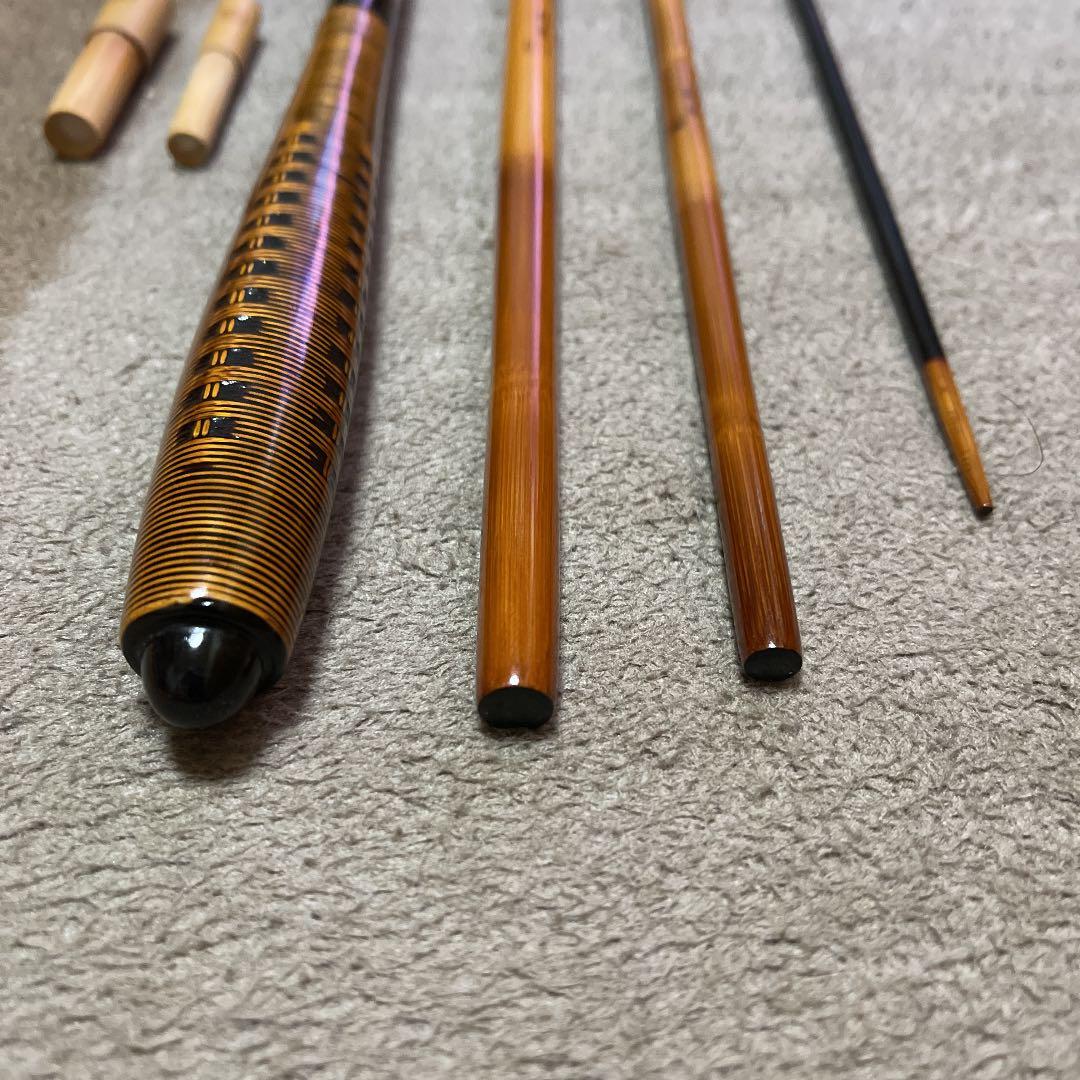 ヘラブナ　朴生　14尺別作硬式口巻　美品　フィシング　ダイワ　シマノ