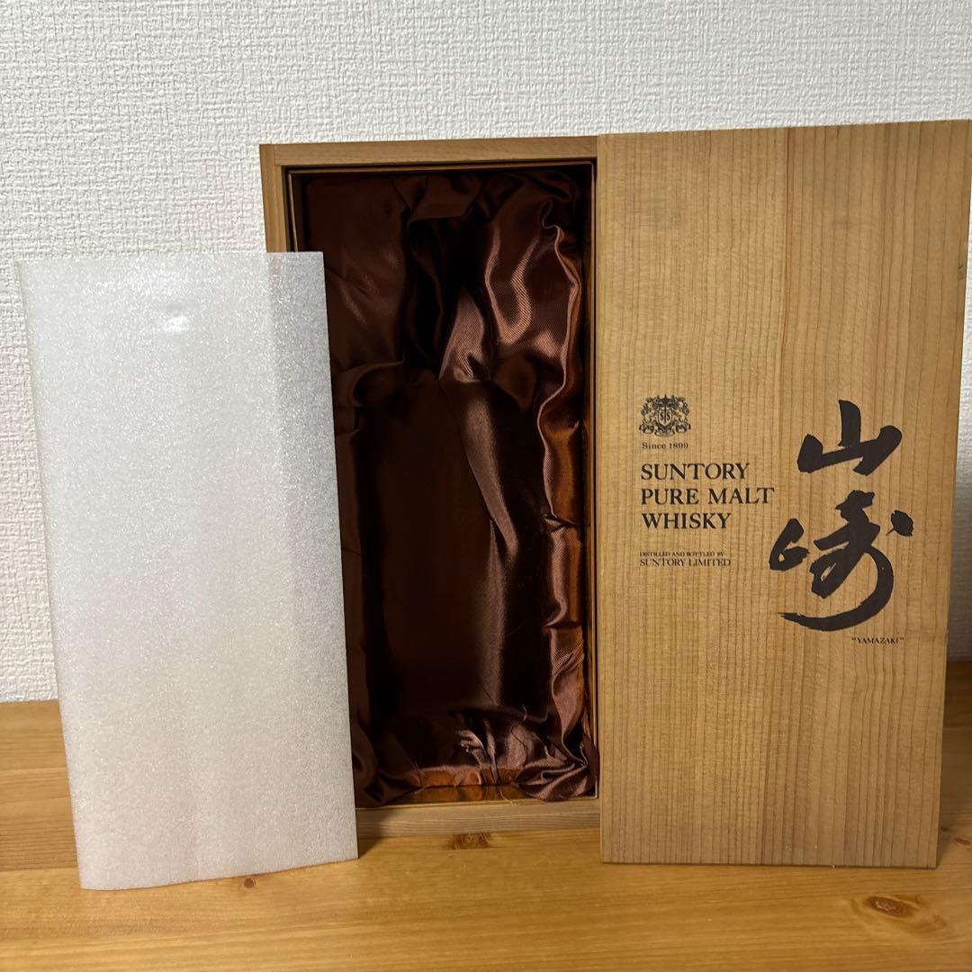 サントリーピュアモルトウイスキー　山崎　特級　760ml 向獅子　冊、箱❺