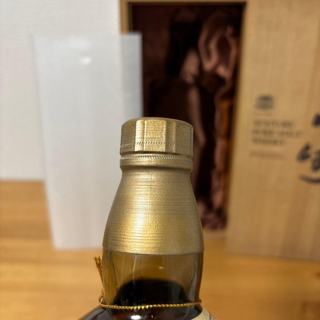 サントリーピュアモルトウイスキー　山崎　特級　760ml 向獅子　冊、箱❺