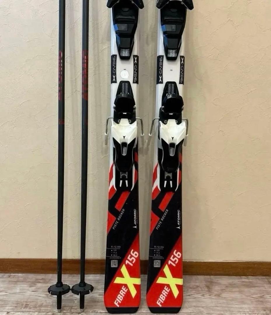 ◾️カービングスキーセット　板156㎝　ブーツ26.5㎝　男性用　メンズ用