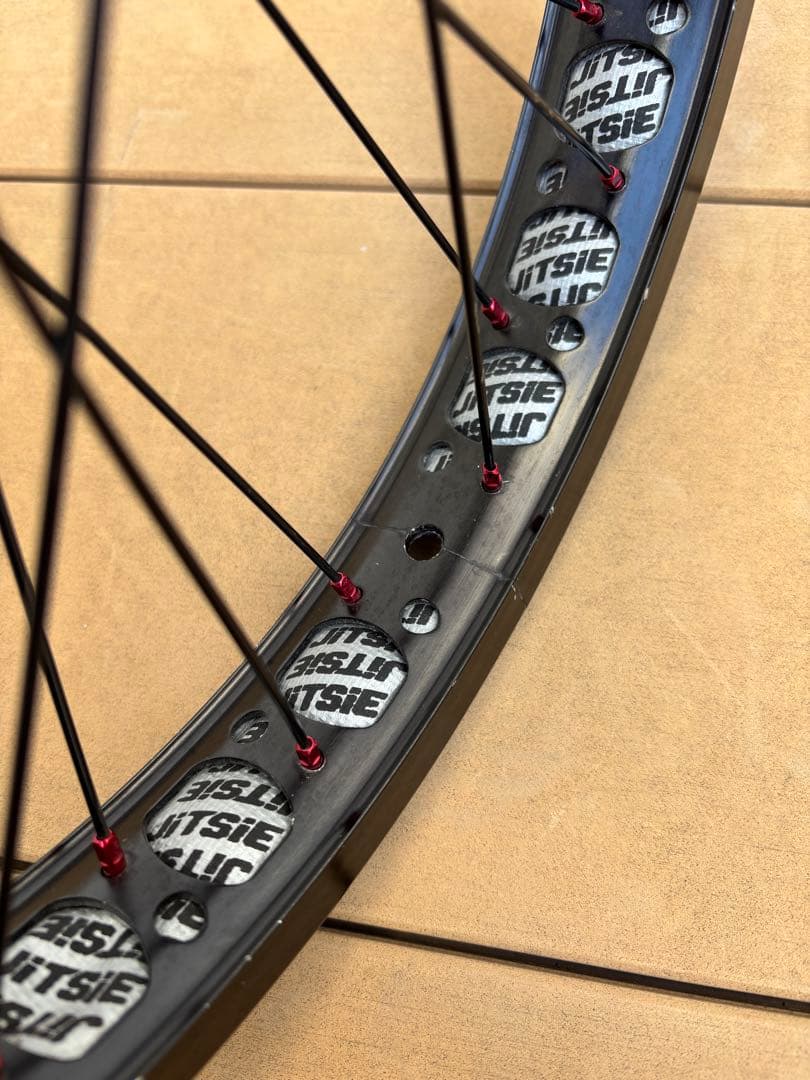 バイクトライアル　20インチ(19インチ) 完組みリアホイール