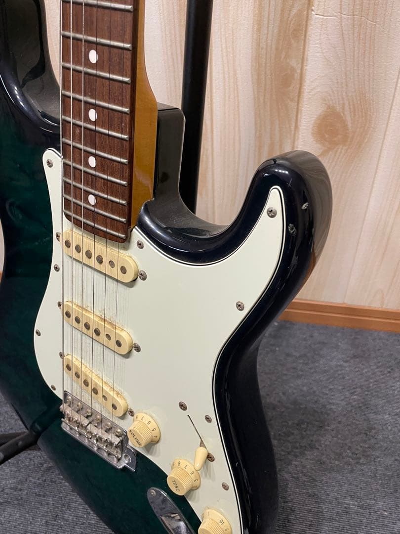 fender Japan ストラトキャスター　ST62/QT グリーン
