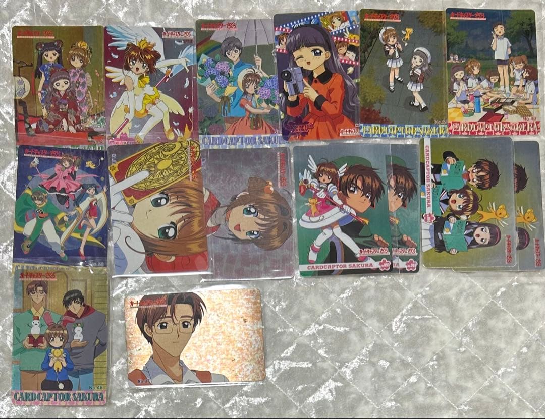 カードキャプターさくら カードダス ppカード トレカ 木之本桜 メタリック