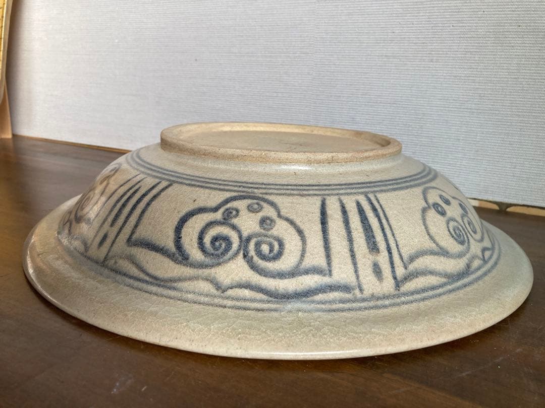 タイ・宋胡録(スンコロク)鉄絵大皿