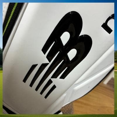 new balance ニューバランス キャディバッグ ホワイト 4分割