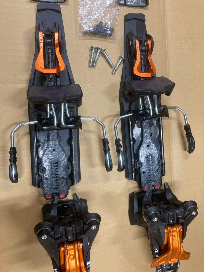 MARKERマーカーkingpin13 DEMO BCツアービンディングユーズド