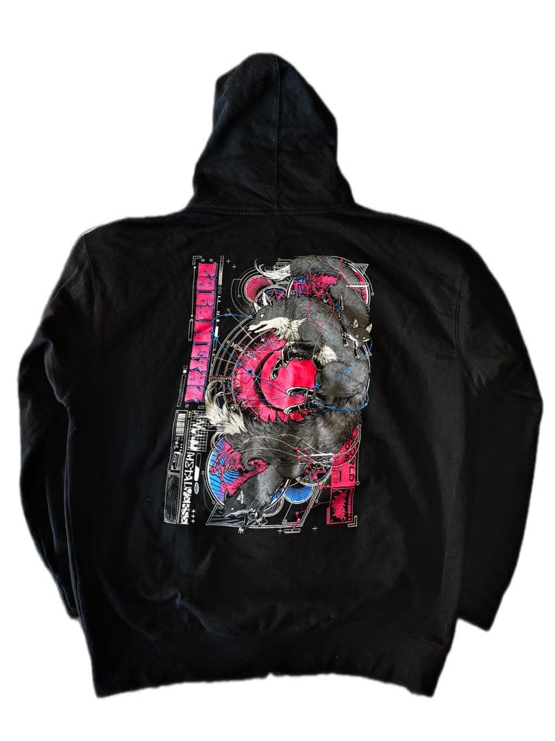 BABYL 2023北米ツアー パーカー 会場限定 ブラック 2XL