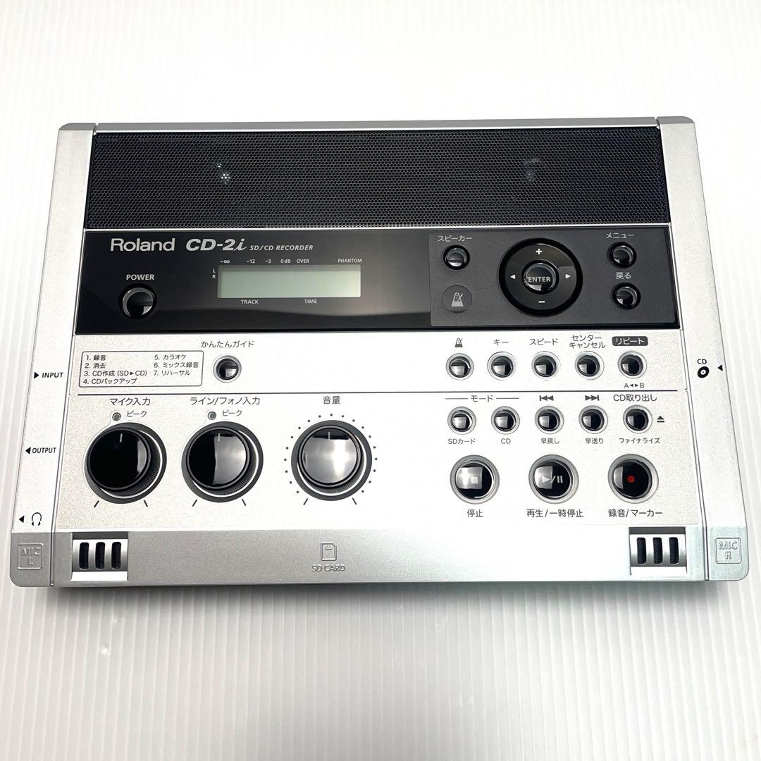 付属品多数Rolandローランド SD/CDレコーダー CD-2i 動作確認済み