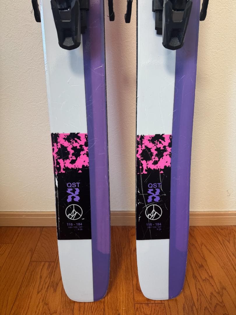 スキー Salomon QST X 184cm + Shift 2